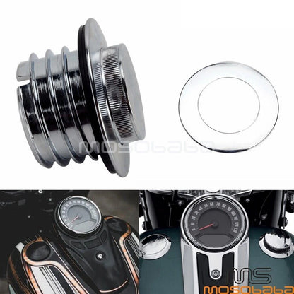 Fuel Gas Tank Cap for Harley Fat Boy Sport Glide Deluxe Low Rider (2018-2021)