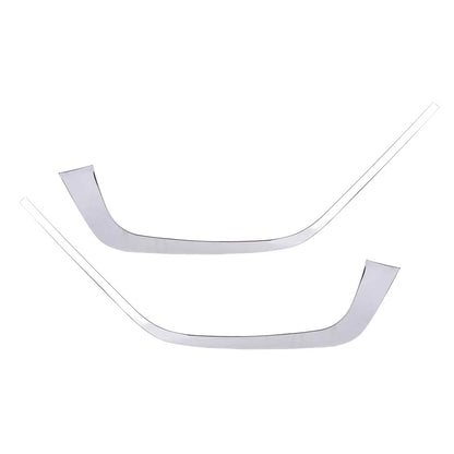 2 x Chrome Front Grille Trims Covers for Toyota RAV4 (2019)