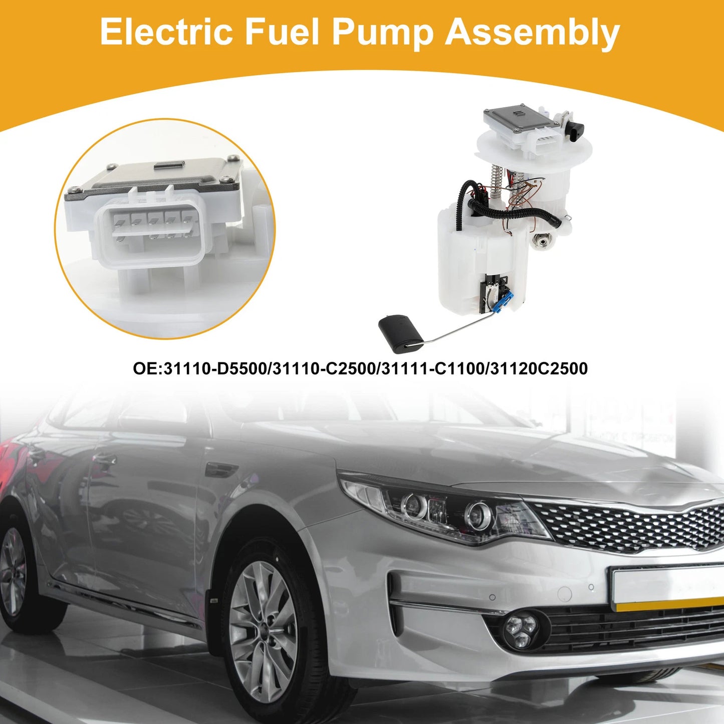 Fuel Pump Assembly for Kia Optima 2016-2020 1.6L 2.0L 2.4L