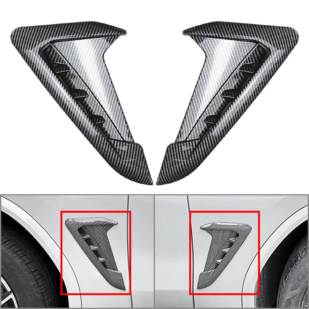 Carbon Fiber Front Side Fender Air Outlet Cover for BMW X3 X4 (2018+)