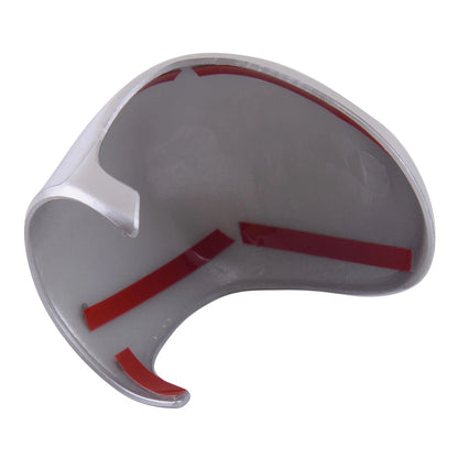 Silver Gear Shift Knob Cover Trim for Toyota CHR (2016-2019)