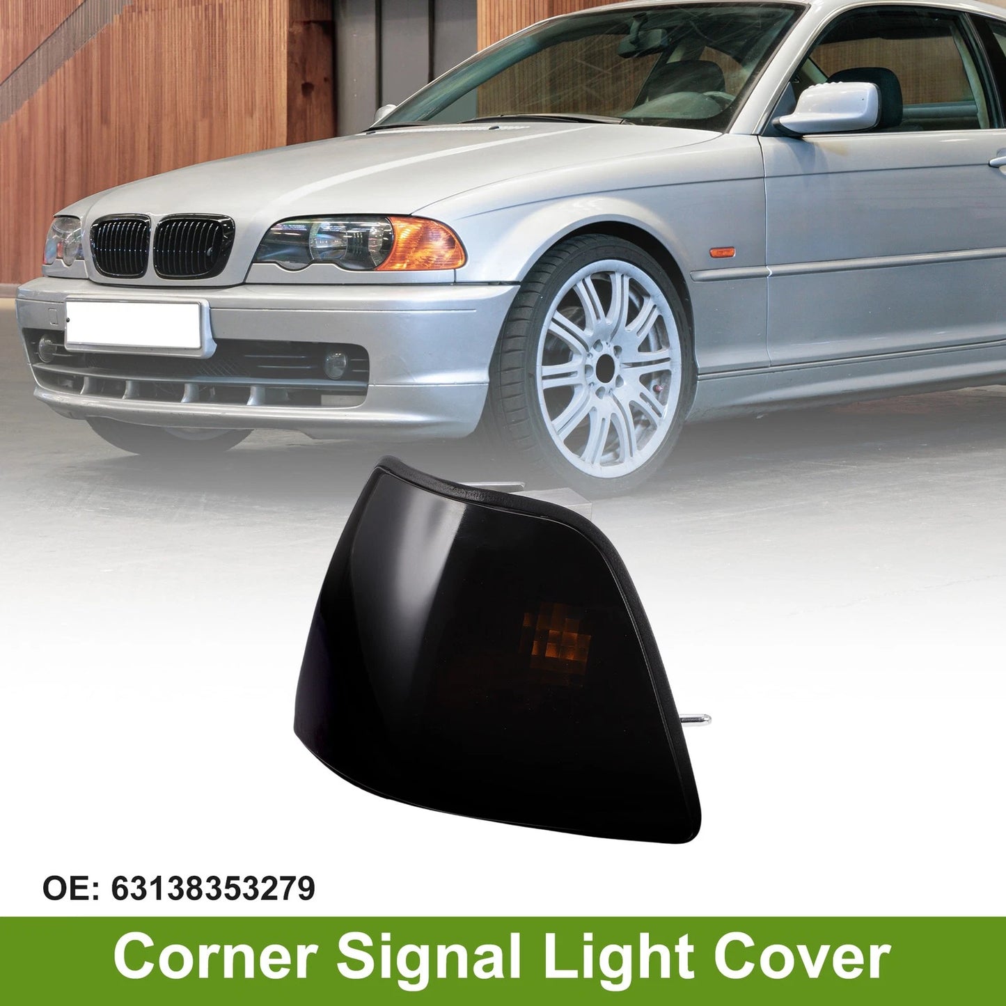Left Corner Signal Light Cover for BMW 3 Series (1992-1998)