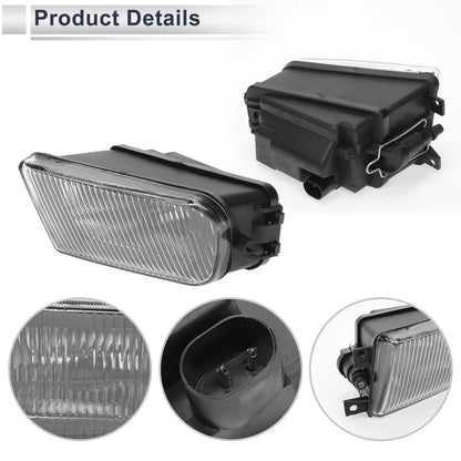 Left Front Bumper Side Marker Light Cover for BMW E39 Z3 (1997-2003)
