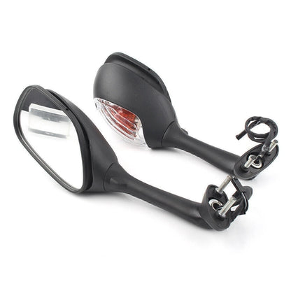 Rear View Mirror with Turn Signal for Suzuki GSX-R600 GSX-R750 GSX-R1000 (2005-2015)