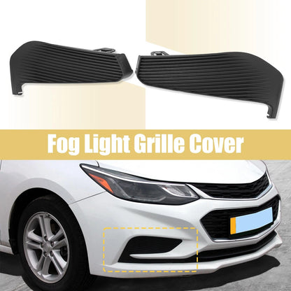 Pair Left/Right Fog Light Cover for Chevrolet Malibu (2016-2018)