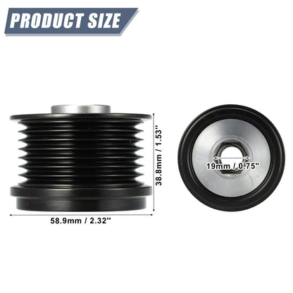 Alternator Clutch Pulley for Lexus ES350 V6 3.5L (2007-2018)