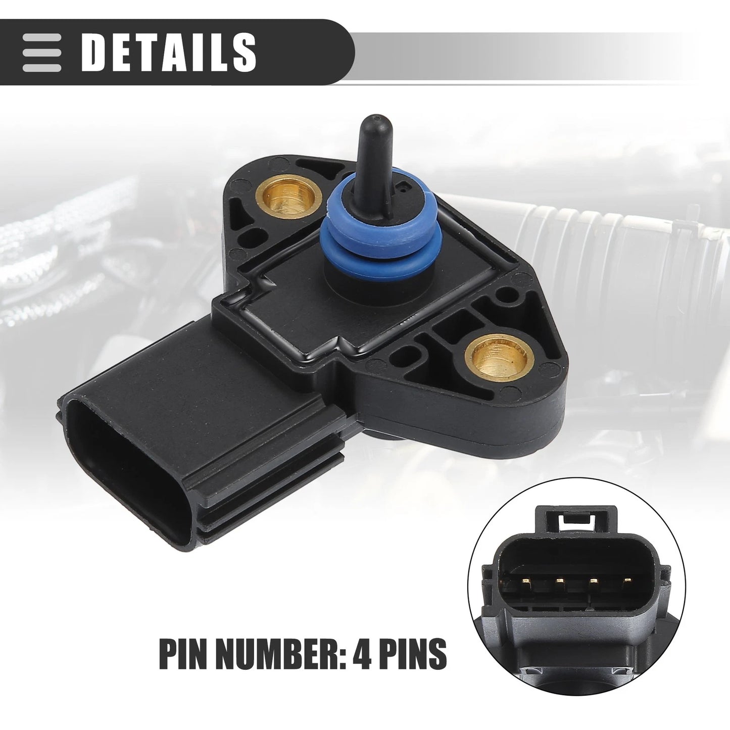 Fuel Injection Pressure Sensor for Ford Expedition (2005-2008)