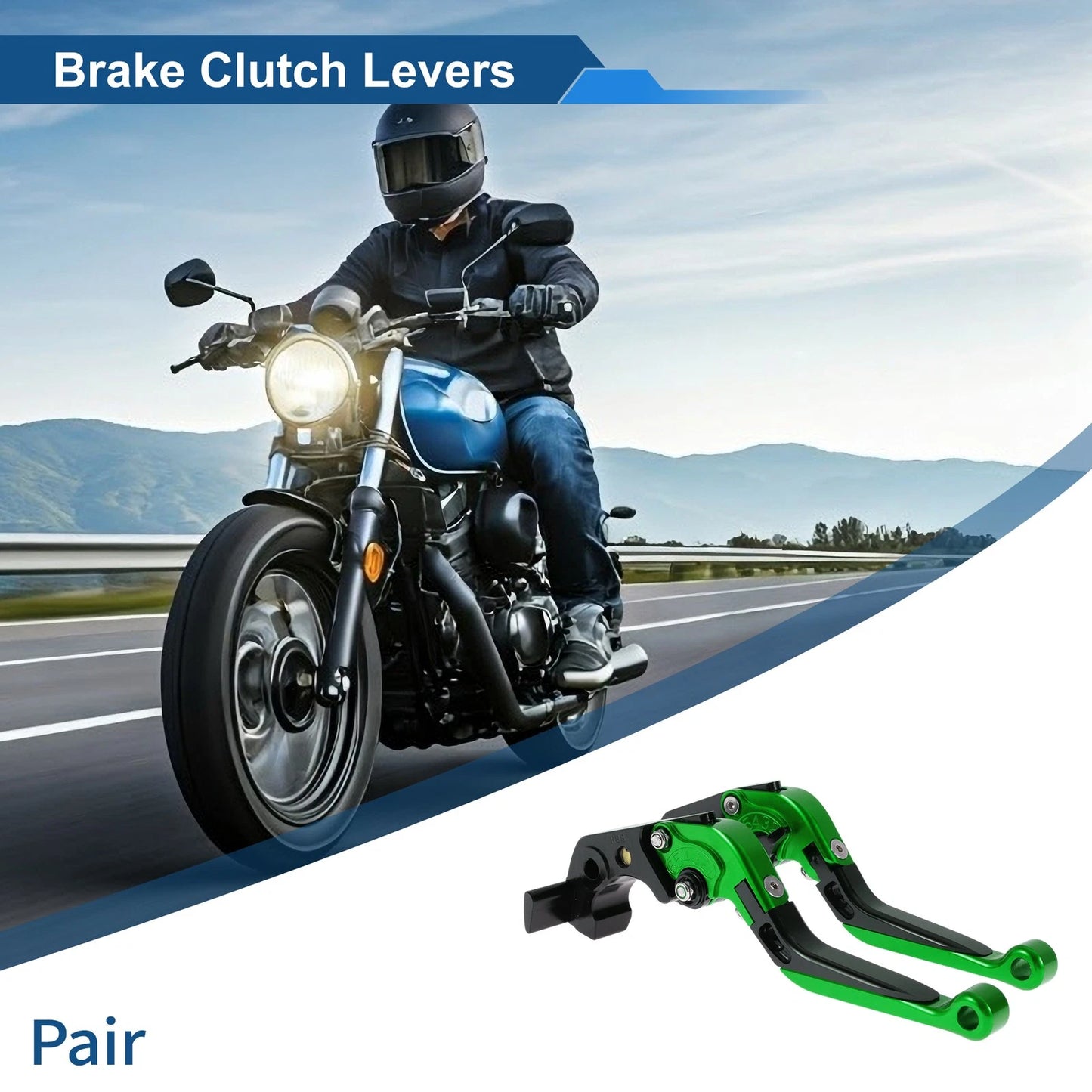 Lever/Adjustable Short/Long/Brake Clutch Lever for Kawasaki ZX14R (2008–2017)