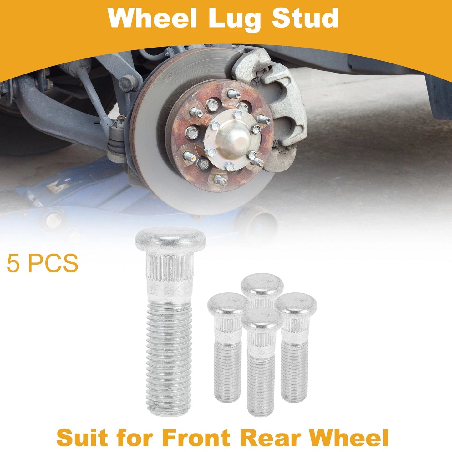 M12x1.5 Wheel Lug Stud for Acura CL (1998-1999, 2001-2003) 5 Pcs