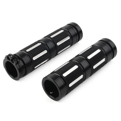 CNC 1" Motorcycle Handlebar Hand Grips for Harley Dyna Wide Glide EFI