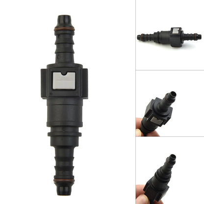 Straight 7.89mm ID6 Fuel Line Hose Pipe Coupler Quick-Release Connector for Car