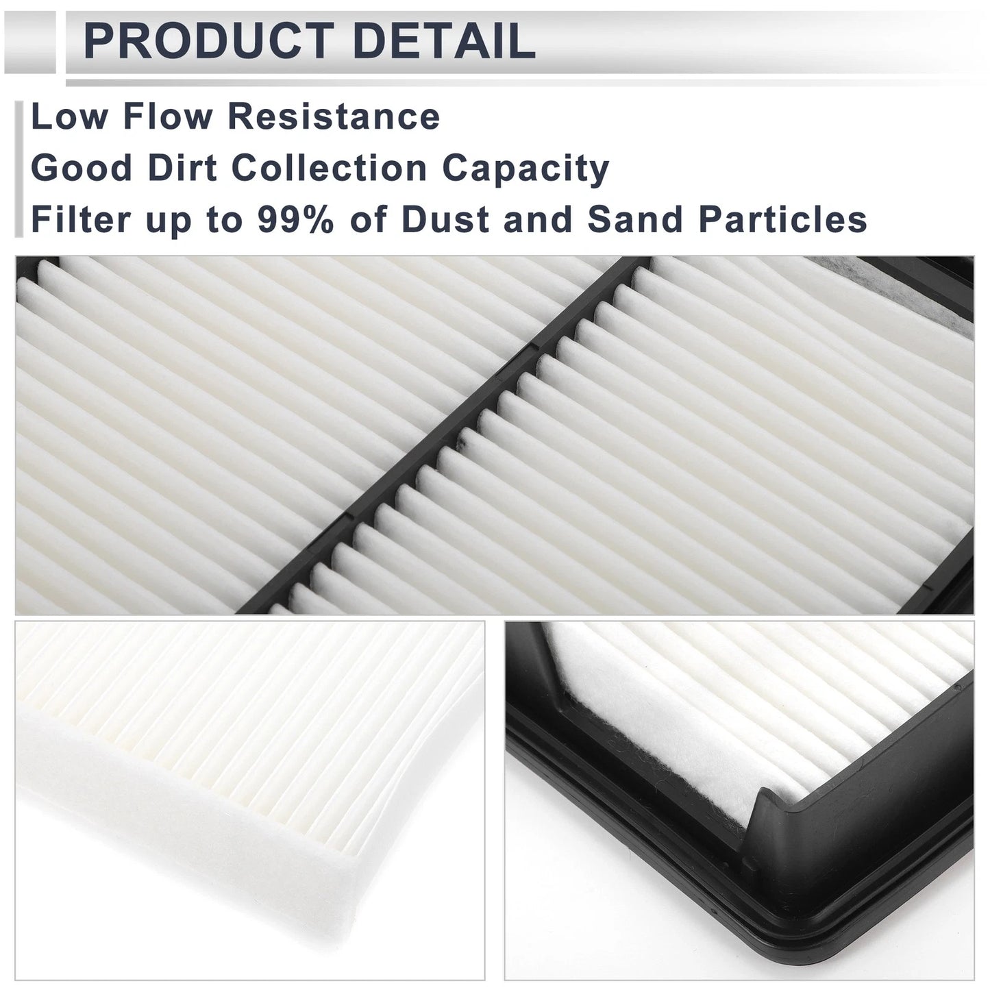 Cabin Air Filter Combo for Honda Civic 1.8L (2006-2011)