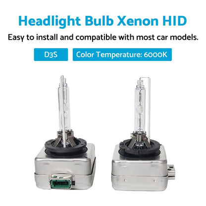 D3S Xenon HID Headlight Bulb for Audi A3 A4 A5 Q5 Ford Escape VW Golf (2005-2023)