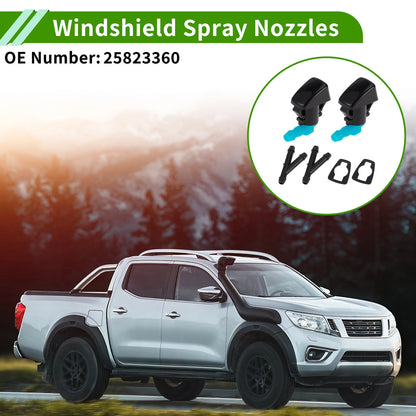 Windshield Washer Nozzle &  Hose Connectors for Chevrolet (2013-2017)