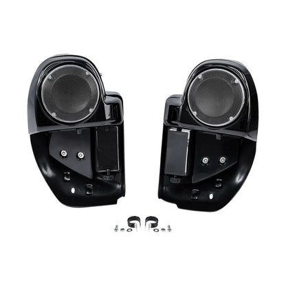 6.5" Lower Vented Speaker Box Pod for Harley Touring Road King (2014-2024)
