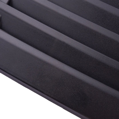 Black Universal Car Hood Air Flow Intake Vent Scoop Cover