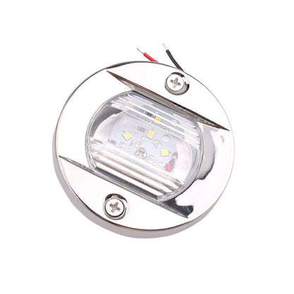 LED Stainless Steel Transom Boat Navigation Anchor Stern Light 12V