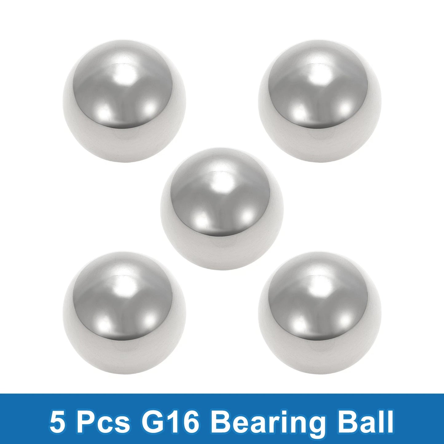 Bearing / 29.0mm / Ball Bearing Steel Silver Tone 5 Pcs for G16