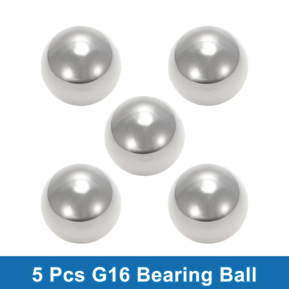 Bearing / 29.0mm / Ball Bearing Steel Silver Tone 5 Pcs for G16