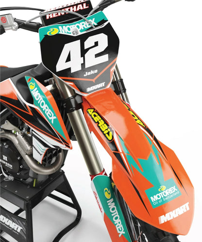 Custom Graphics Kit STRIKE Stickers for KTM SXF (2019-2020)