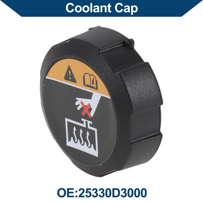 Coolant Cap for Hyundai Tucson Elantra Veloster Kona Kia Niro (2011-2023)