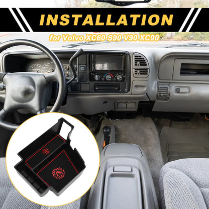 Center Console Armrest Organizer Tray for Volvo XC60 S90 V90 XC90 (2018-2023)