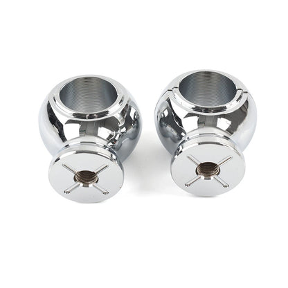 32mm 1.25" Fat Handlebar Risers Clamp Chrome for Harley Touring
