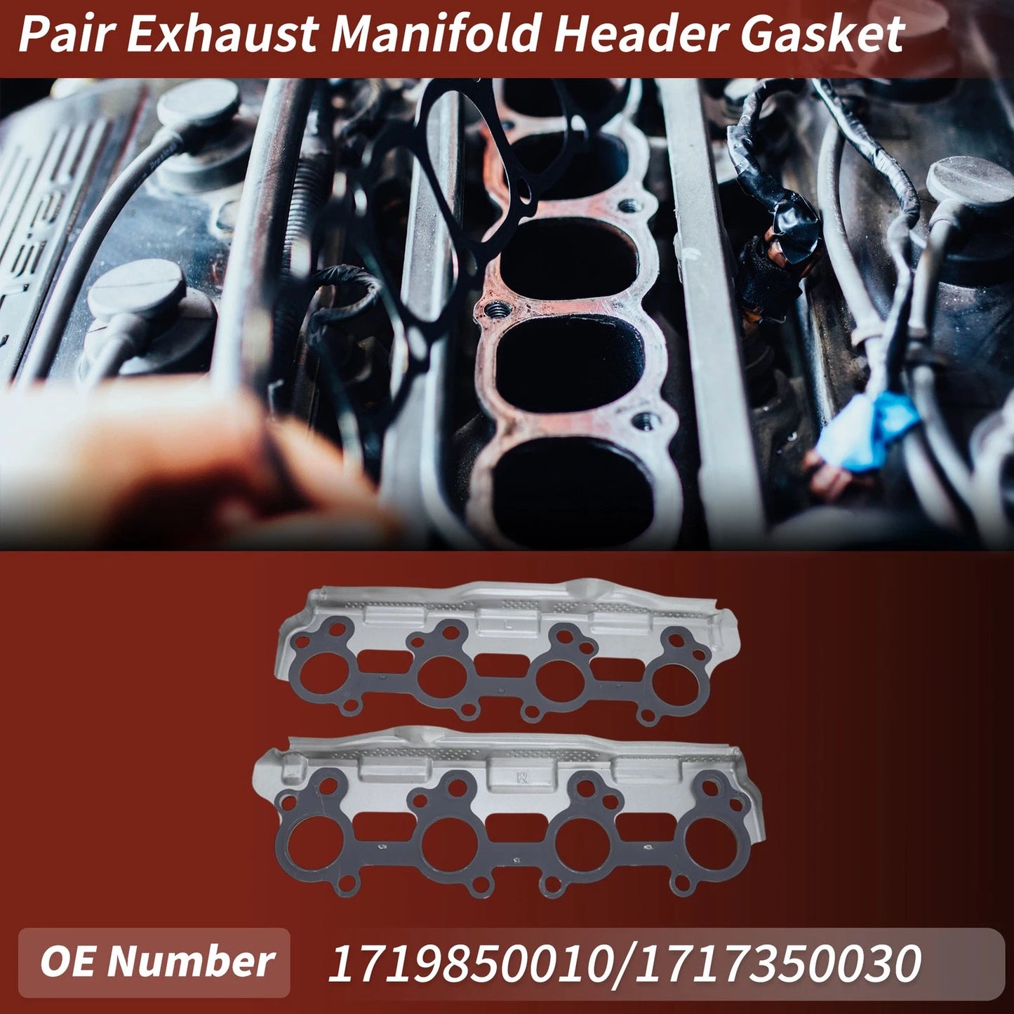 Exhaust Manifold Header Gasket for Toyota 4Runner (2005-2009)