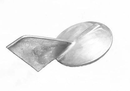 Zinc Trim Tab Anode for Yamaha Outboards Counter Rotation