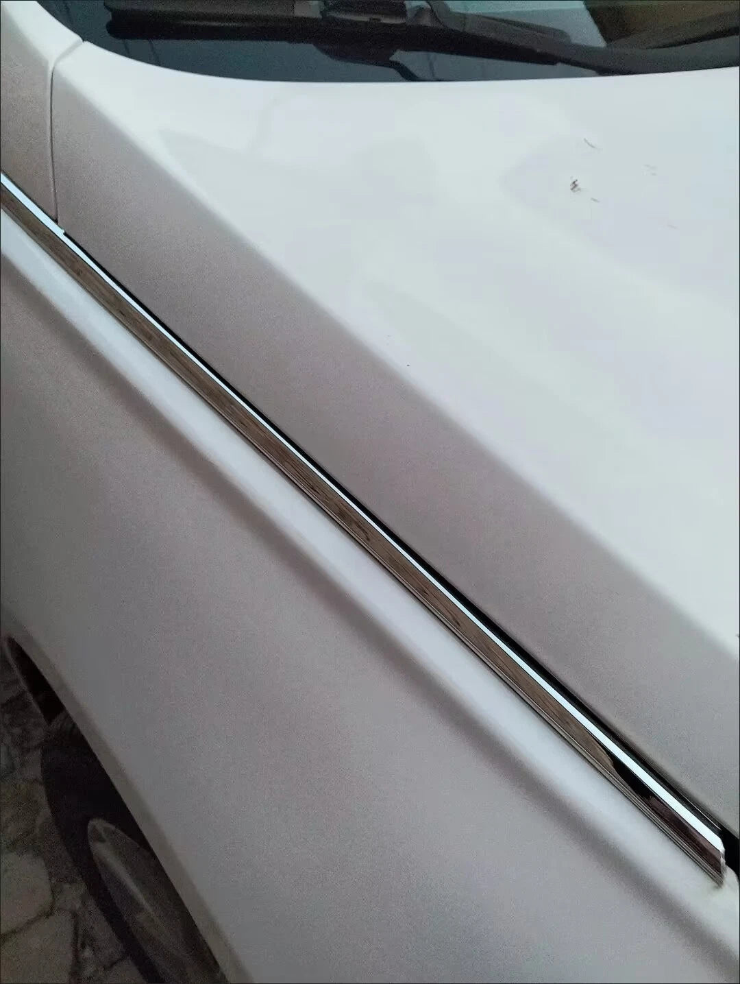 Left Driver Side Chrome Molding Fender Trim Cover for Hyundai Sonata (2011–2014)