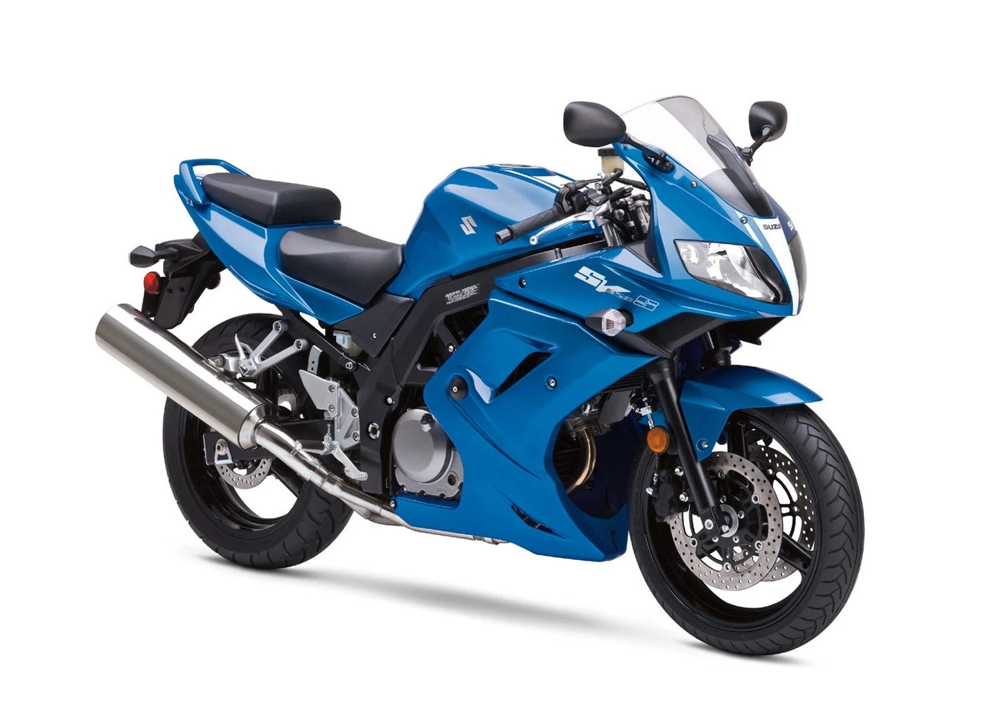Schwarz Aluminium Verkleidung Frontscheibe Schrauben Clips for Suzuki SV650