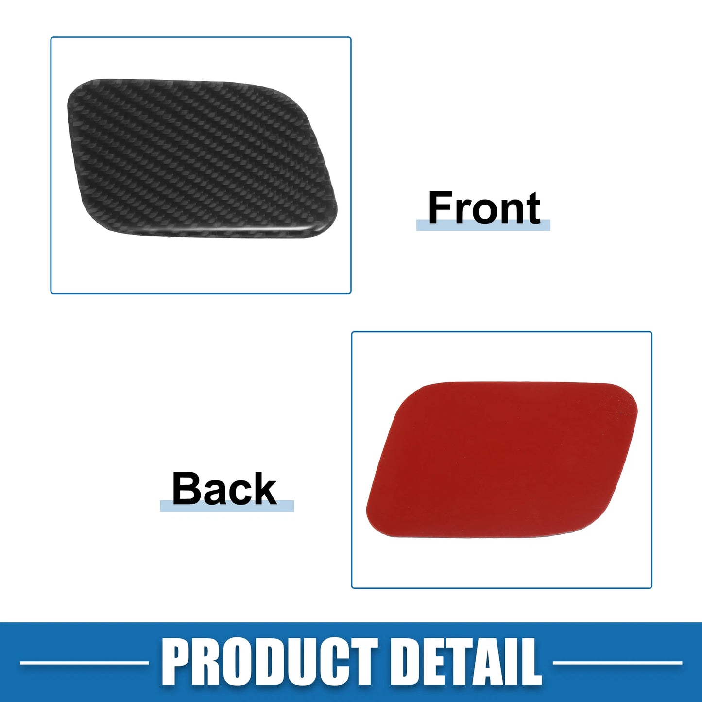 Driver Side Storage Box Trim Cover for Ford Mustang (2015-2023) Black