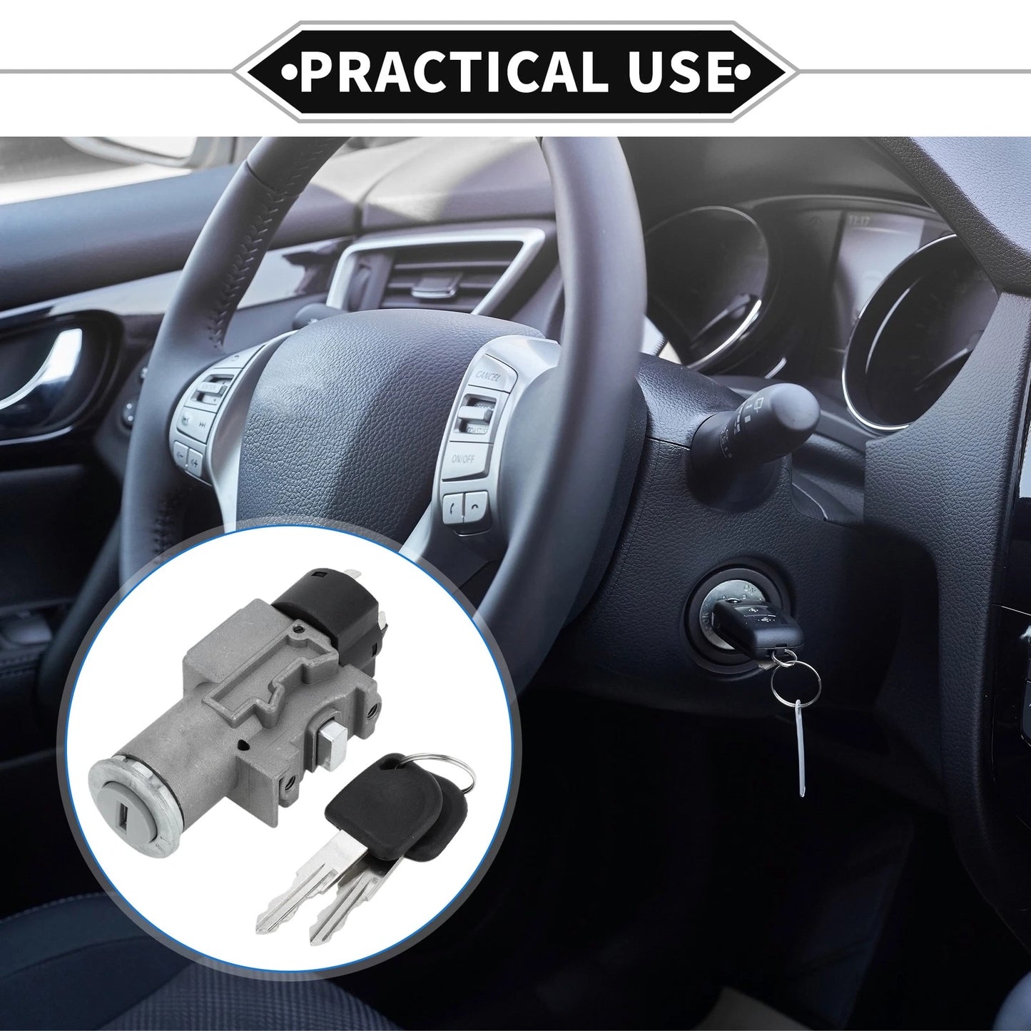 Ignition Switch Lock Cylinder Assembly for Chevrolet Matiz