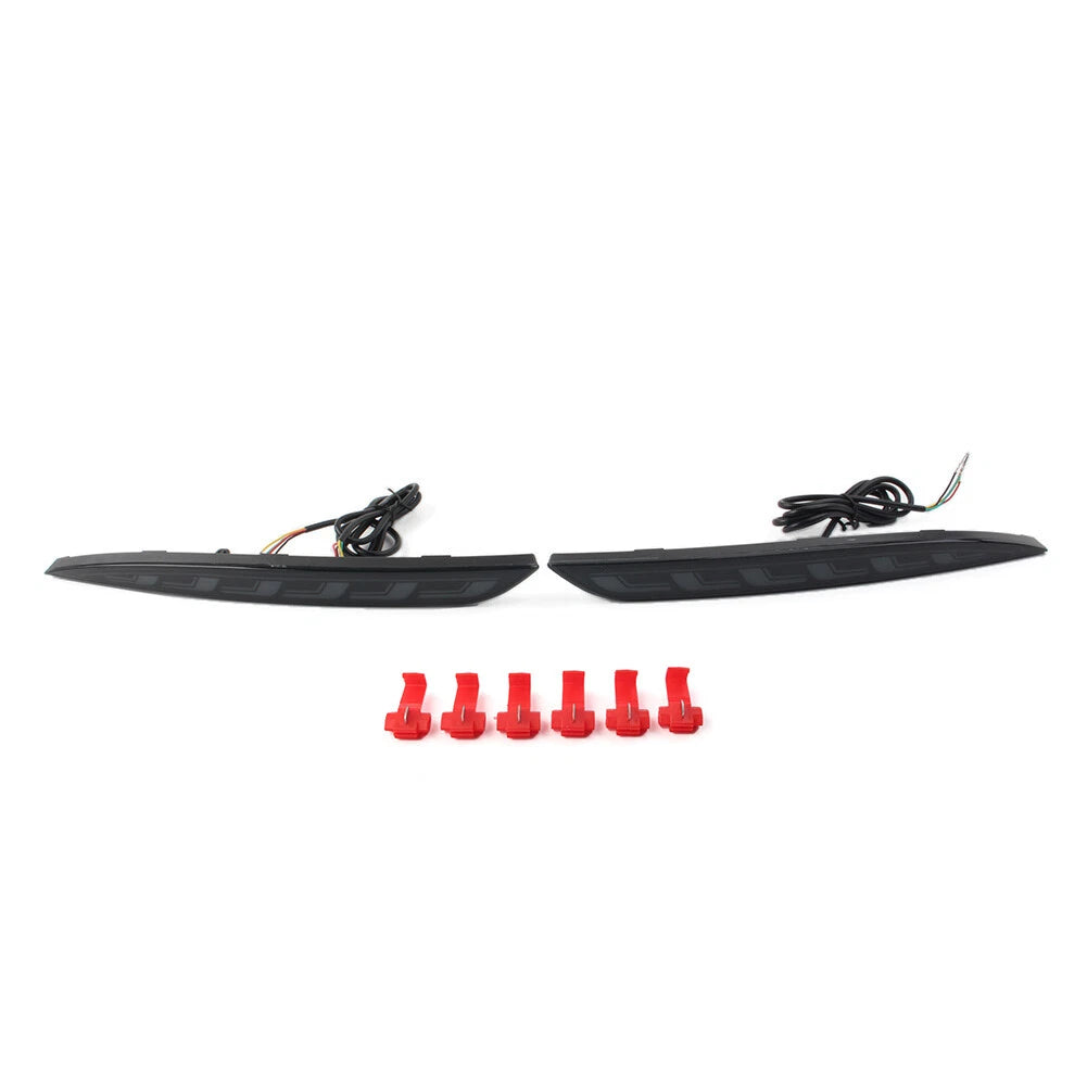 3 x Rear Lamp Brake Light Dynamic Turn Signal for Tesla Model 3 (2017-2022)