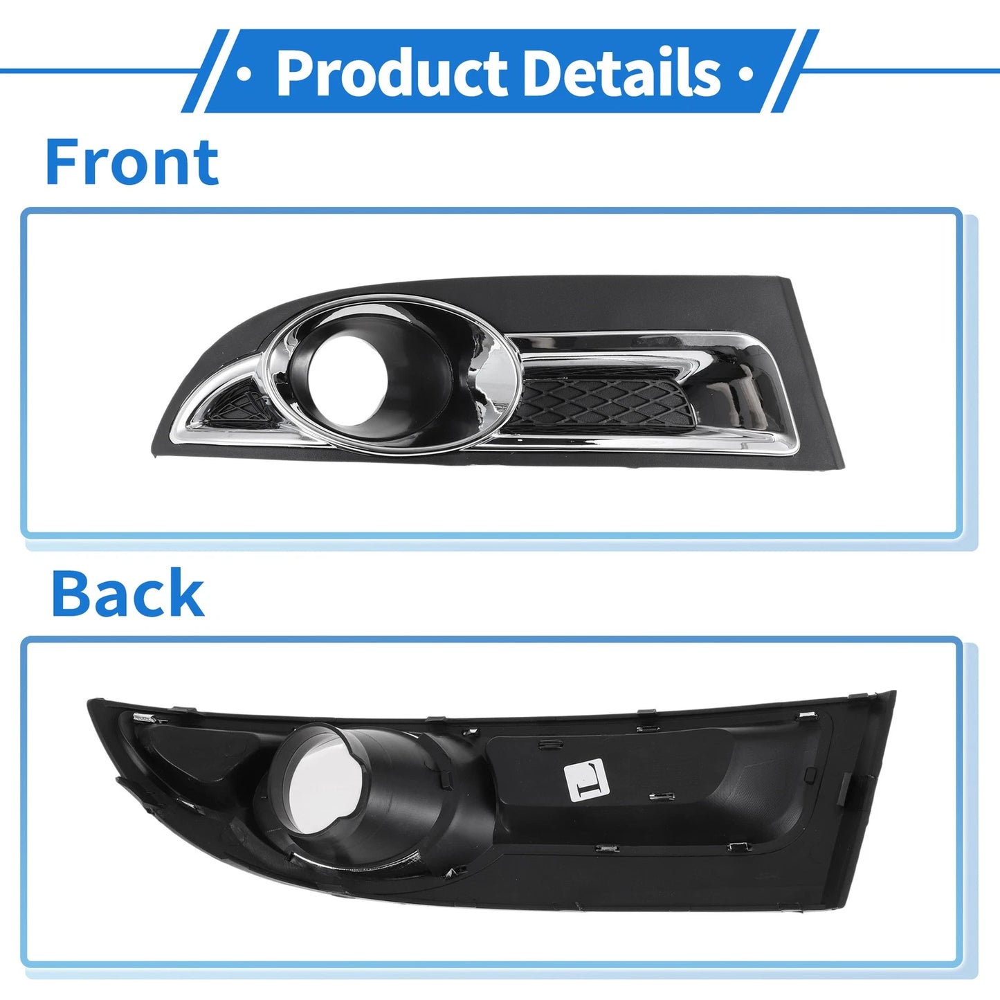 1 Pc Front Left Fog Light Grill for Chevrolet Epica (2010 - 2012)
