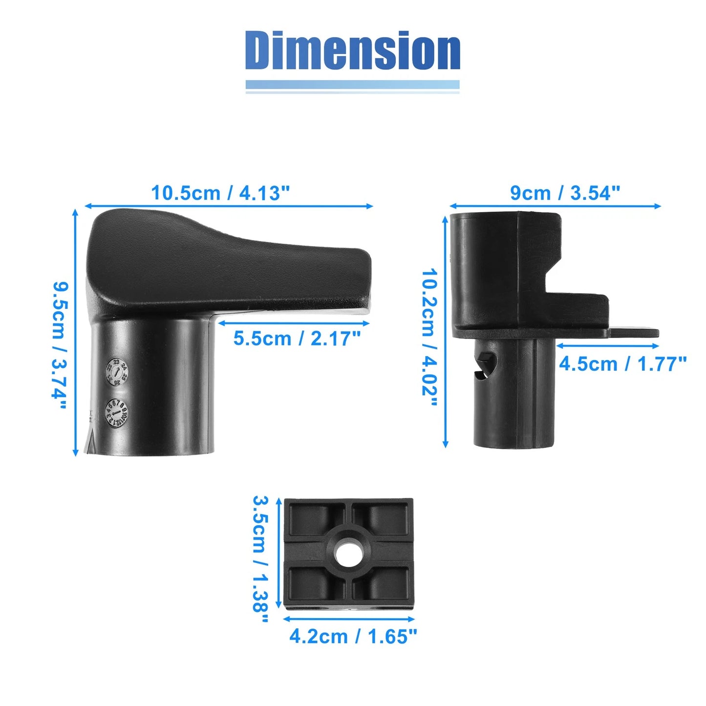 Fuel Tank Fairing Handle Kit for Volvo VN VNL (2004-2023)