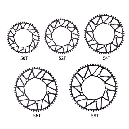 Narrow Wide Chainring 46-58T for 9/10/11 Speed Folding Bike BCD130mm