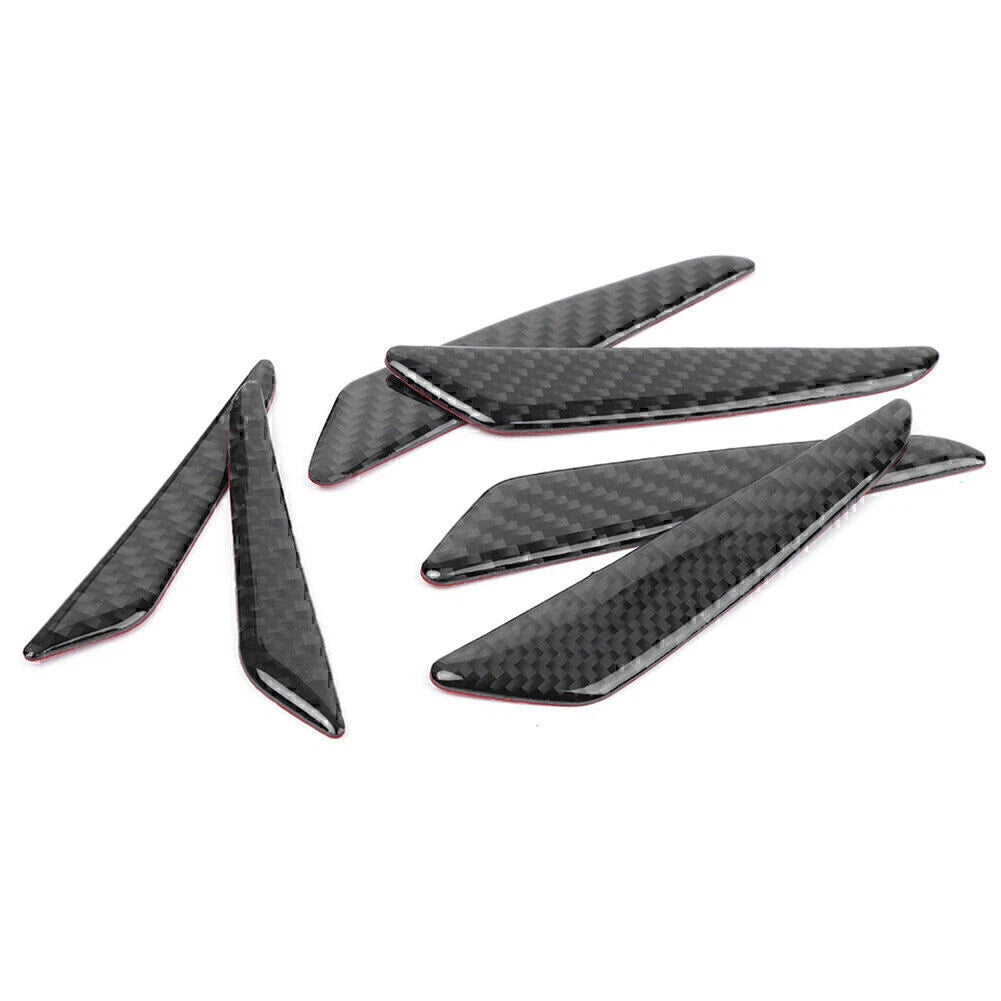 6 x Universal Carbon Fiber Door Edge Guards for Benz (Various Years)