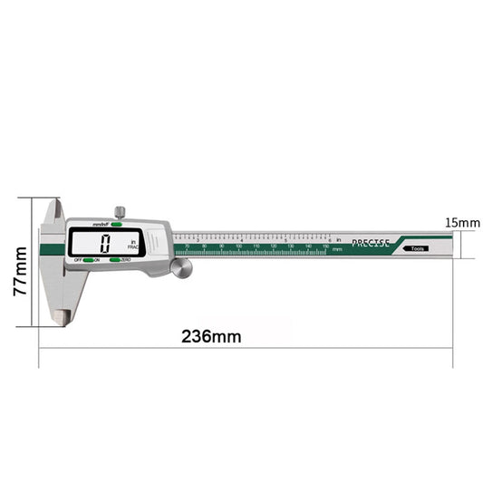 150mm Stainless Steel Digital Vernier Caliper Gauge for Precision Measurement