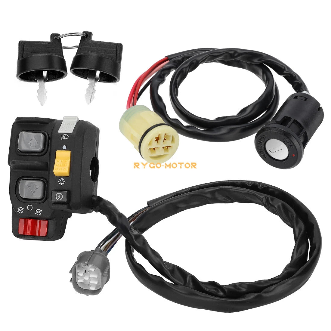 Handlebar & Key Switch Honda Rancher 350 ES (2000-2005)