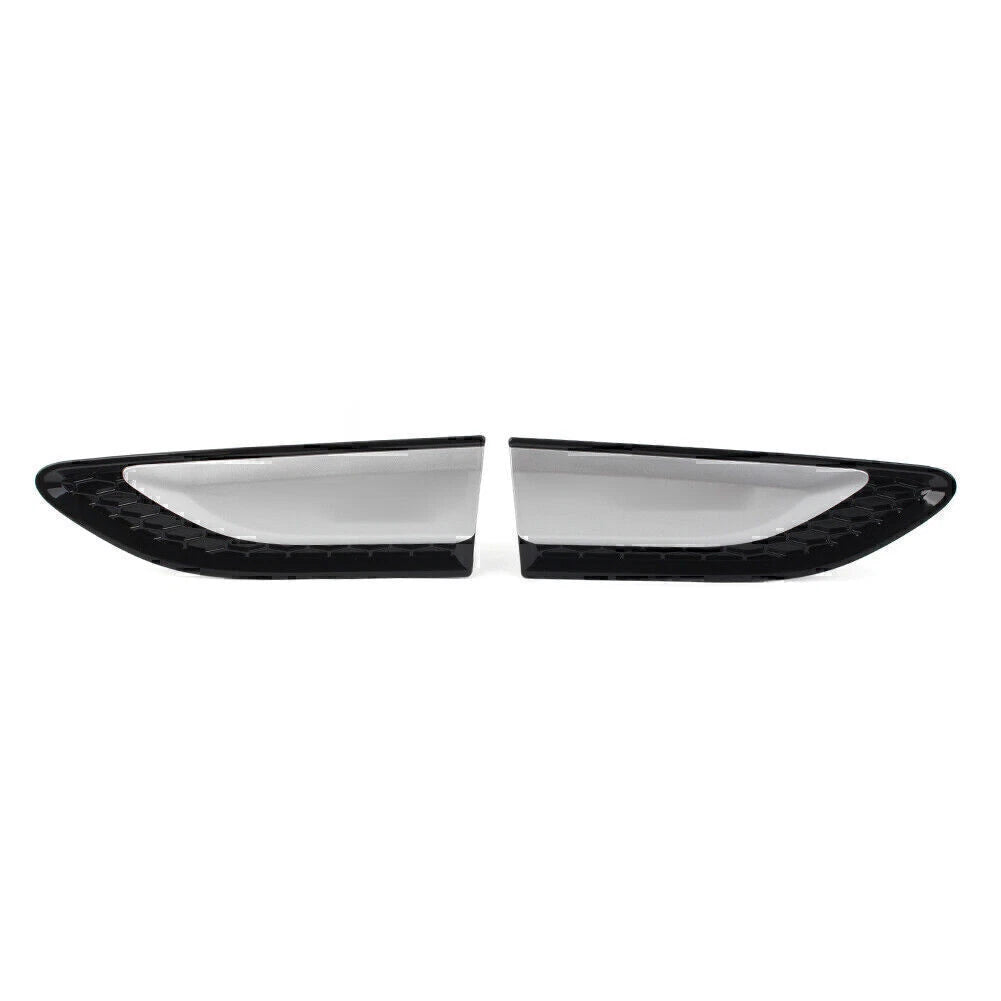Silver Fender Vent Grille Louvers for Land Rover Discovery Sport (2015-2021)