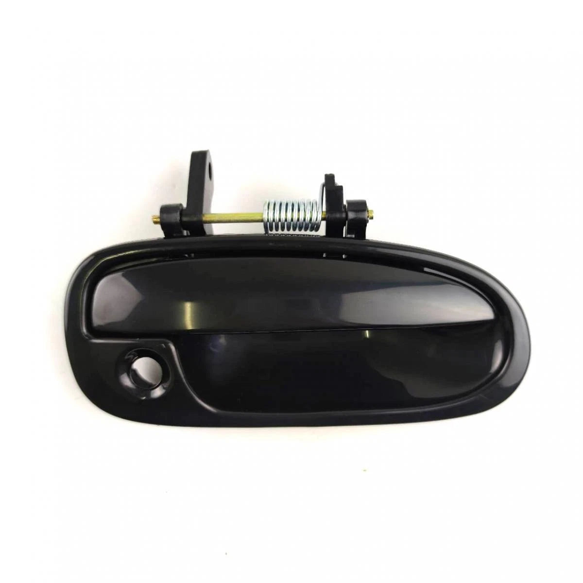 Outer Door Handle Set 4 Black Gloss Fits Honda Civic EK EM 4D Sedan 1996-00 D05