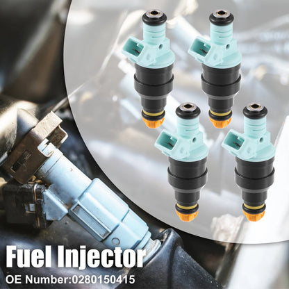4 Pcs Fuel Injector for BMW 323i 323is E36 E34 E39 (1998-1999)
