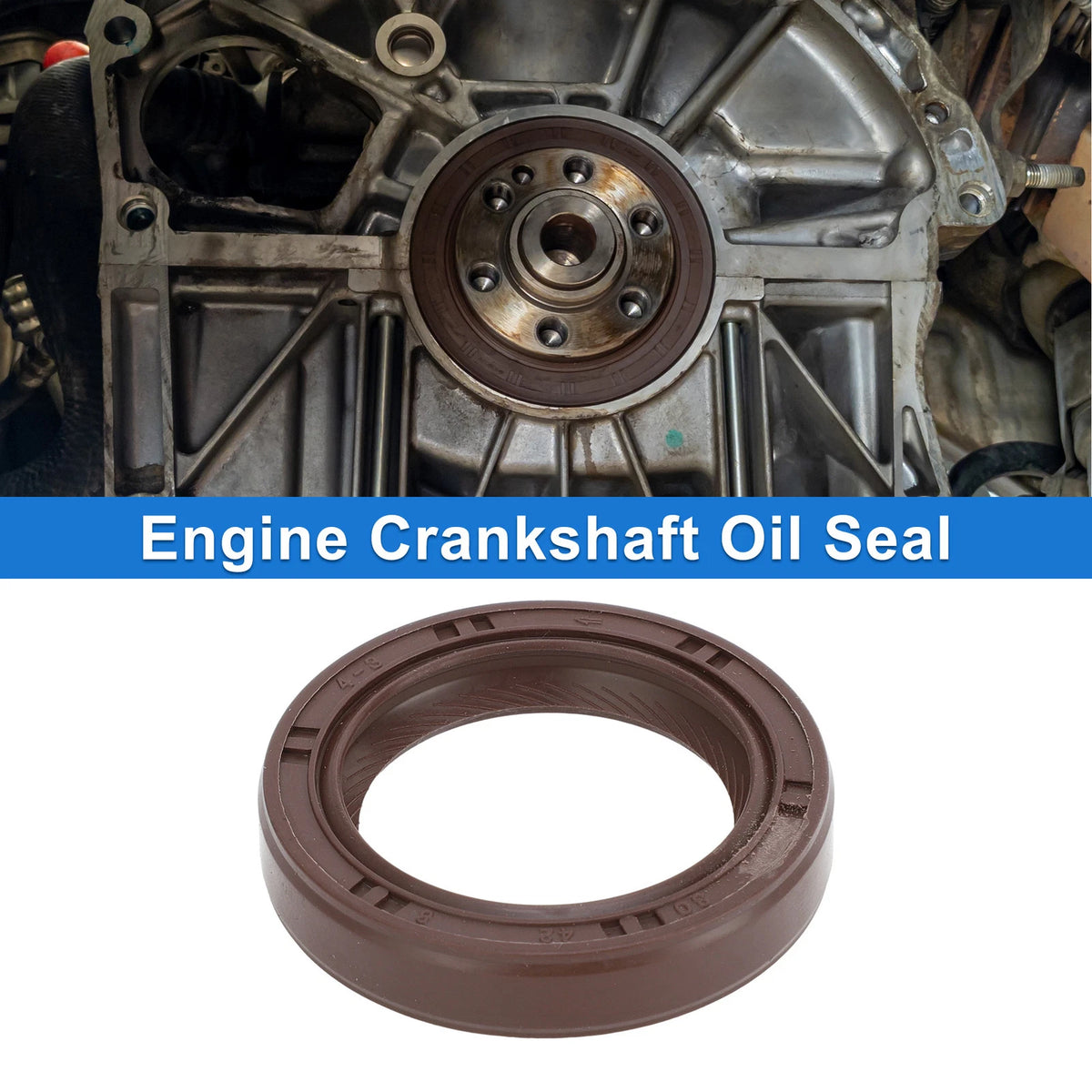 1 x Front Crankshaft Oil Seal Main Seal for Chevrolet Aveo (2004-2008)