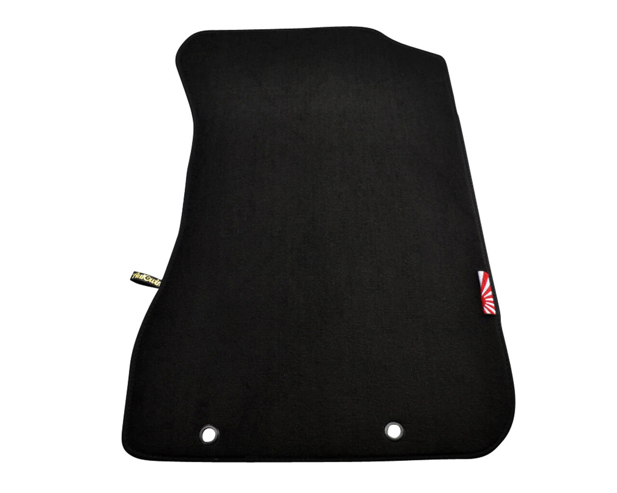 Floor Mats for Acura RSX 2002-2006 Black Tailored Carpets with Emblem