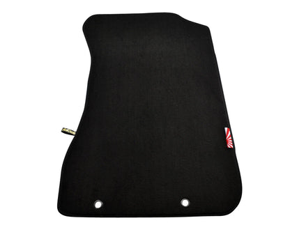 Floor Mats for Acura RSX 2002-2006 Black Tailored Carpets with Emblem