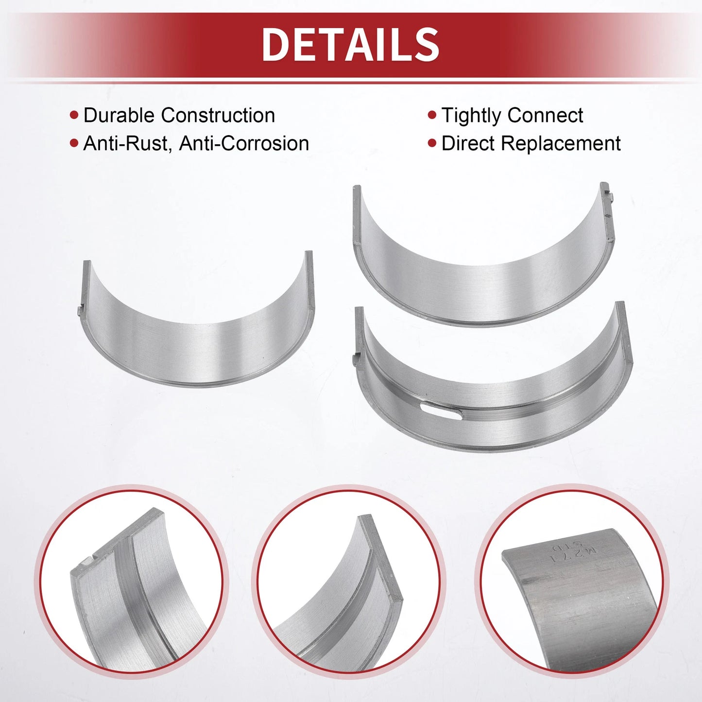 Main Bearing & Connecting Rod Bearing Kit for Mercedes-Benz C180K (2007-2014)