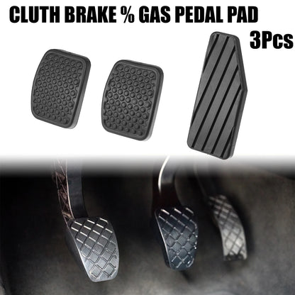 3 x Clutch Brake Gas Pedal Covers for Suzuki Aerio (2001-2007)