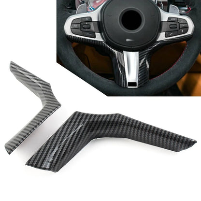 Carbon Fiber Steering Wheel Cover for BMW 3 Series G20 (2019-2021)