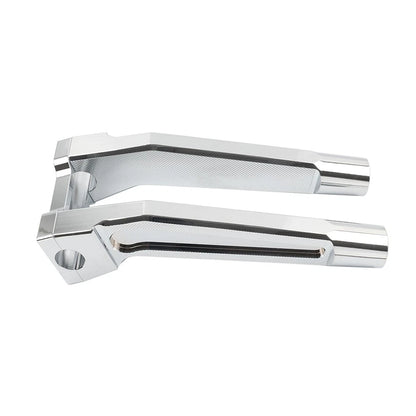 10" Pullback Handlebar Risers Clamp Chrome for Harley 1" Handlebar